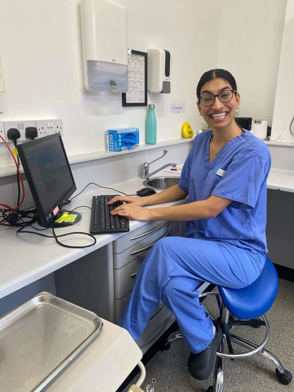Dr Deesha during her time at London Road Dental Practice